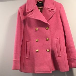 Peony Pink J Crew Majesty Peacoat